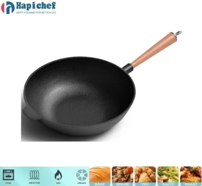 Cast Iron Pot with Long Handle