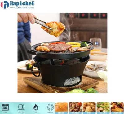 Cast Iron BBQ Grill Application