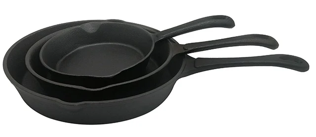 oem smooth bottom cast iron skillet factories