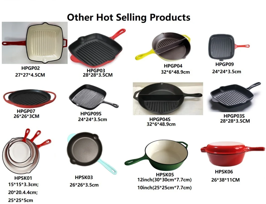 The Excellence of Our Cast Iron Cookware Manufacturer