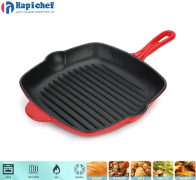 Durable Cast Iron Korean BBQ Grill Pan for Authentic Korean Cooking