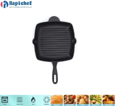 china season new cast iron pan