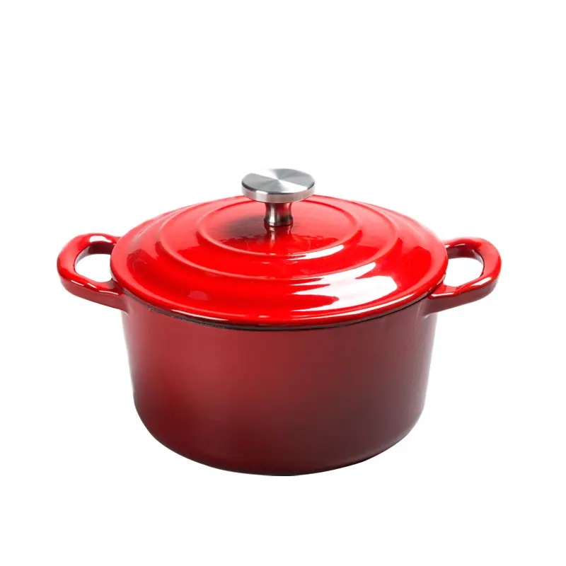 Cast Iron Casserole Dish Ideal for Home Cooking and Delicious Meals