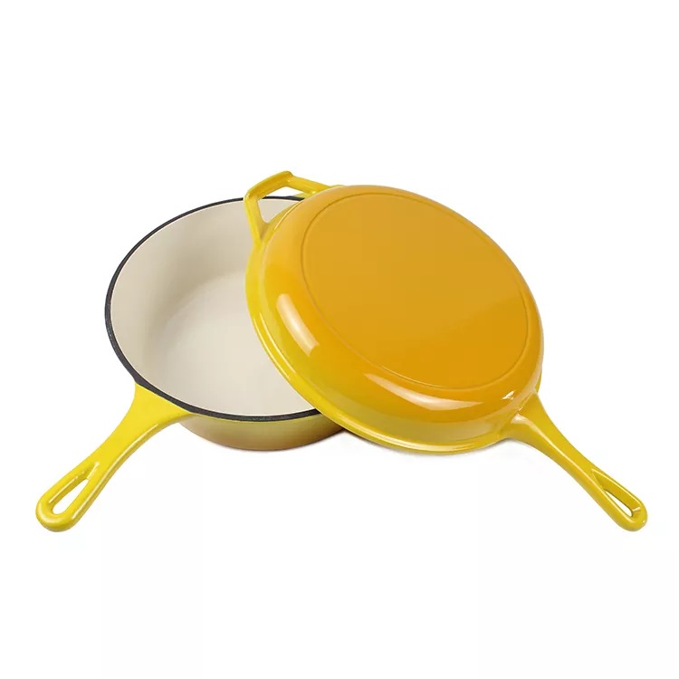 china burnt cast iron pan factory