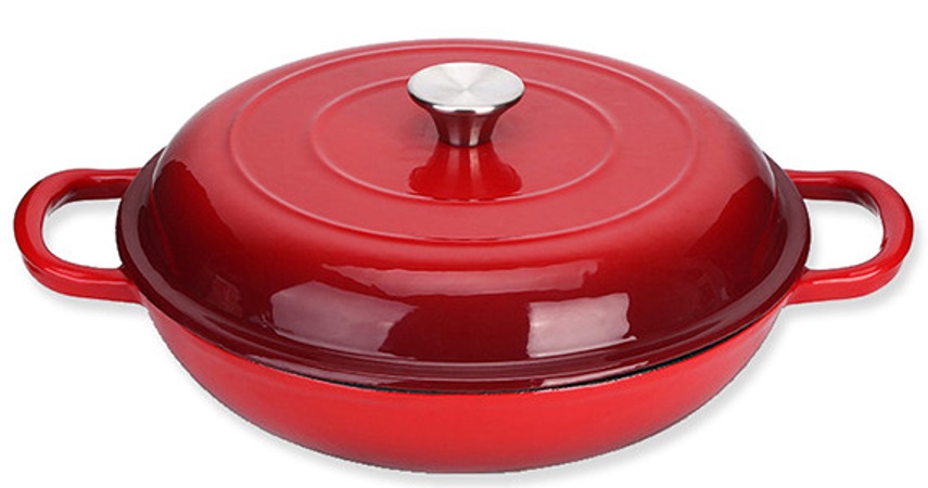 red cast iron casserole dish suppliers