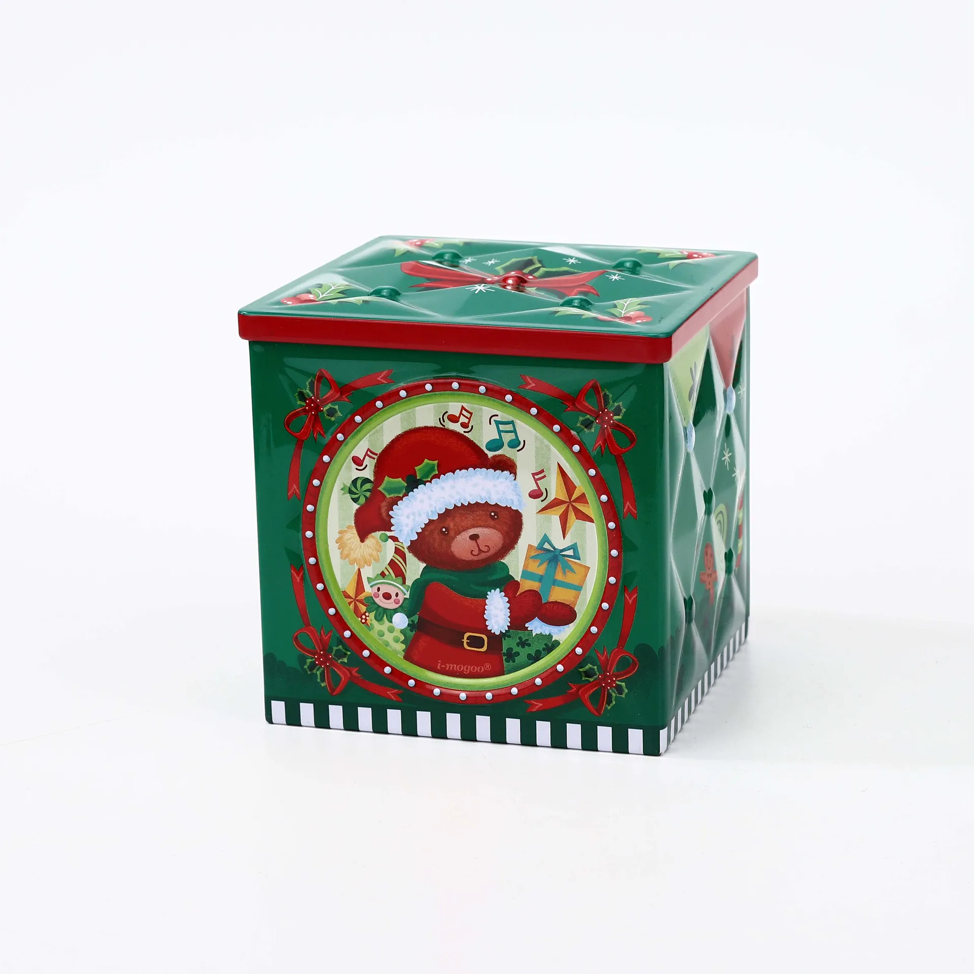 Candy Square Tin Box Packing vs. Plastic