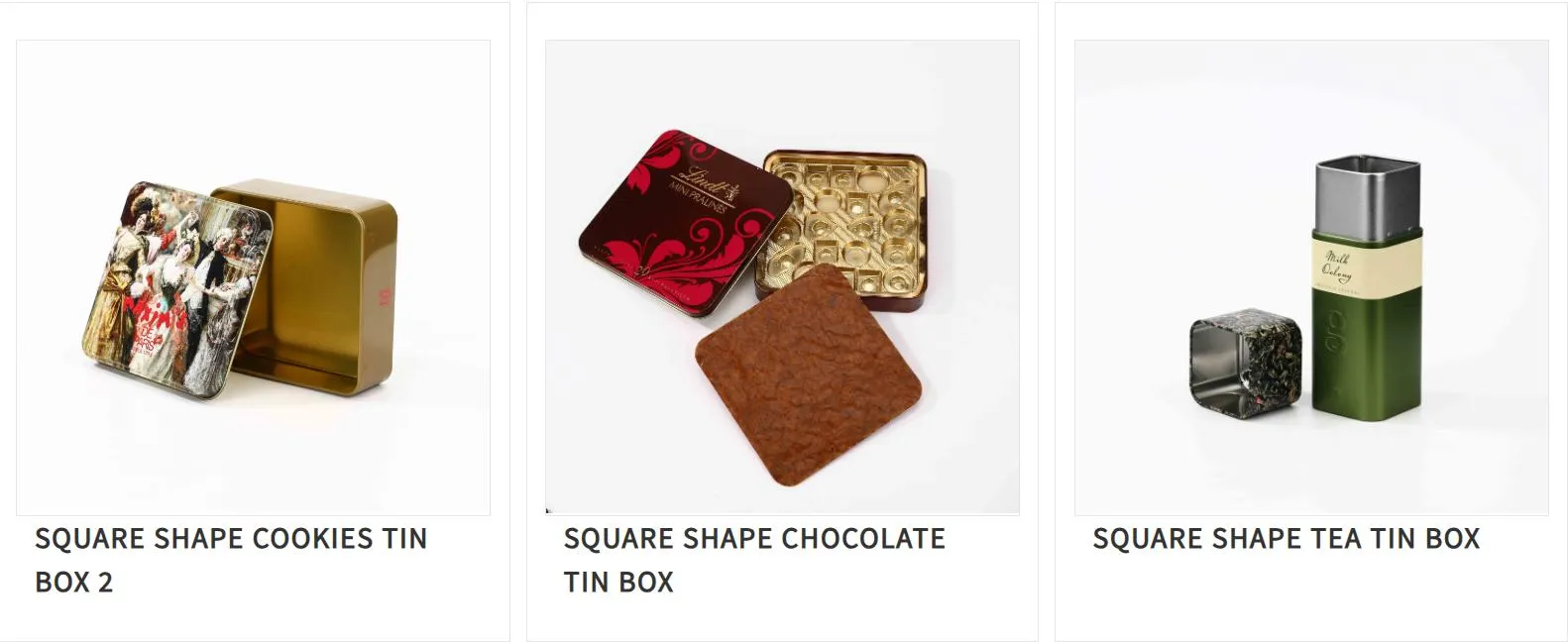 Small Square Tin Manufacturing Process