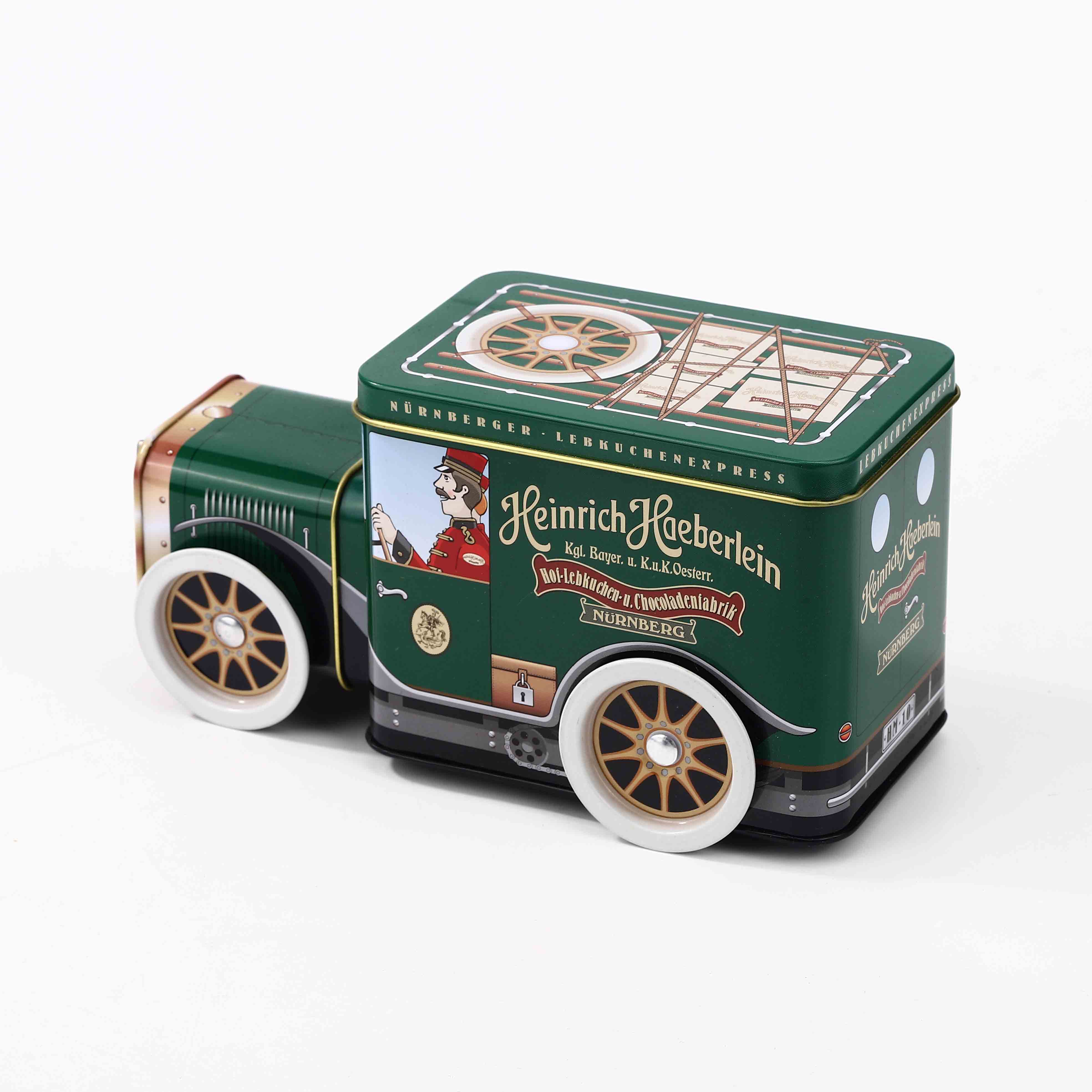 Train Shape Custom Tin Box