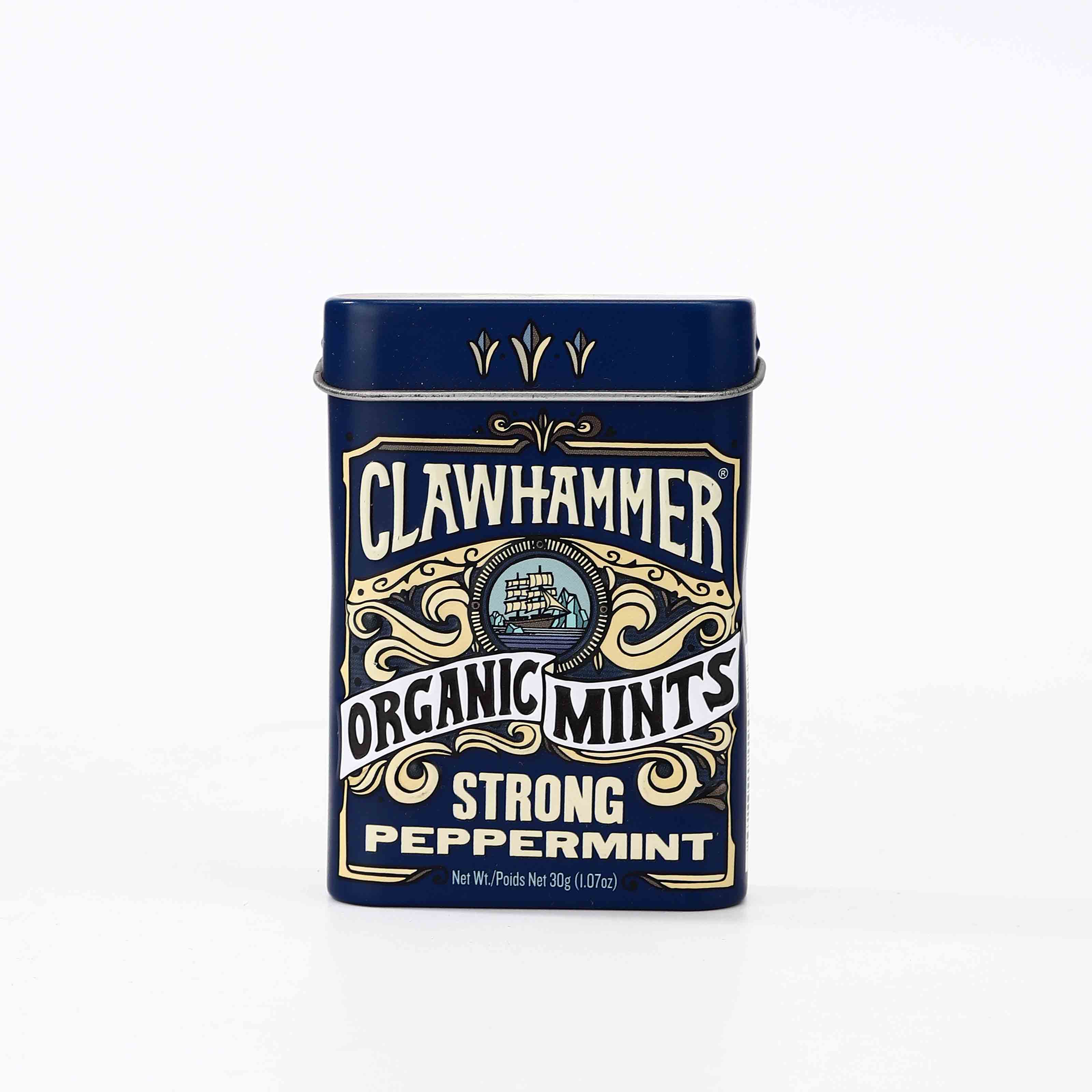 Oval Shape Small Size Hinge Tin Box