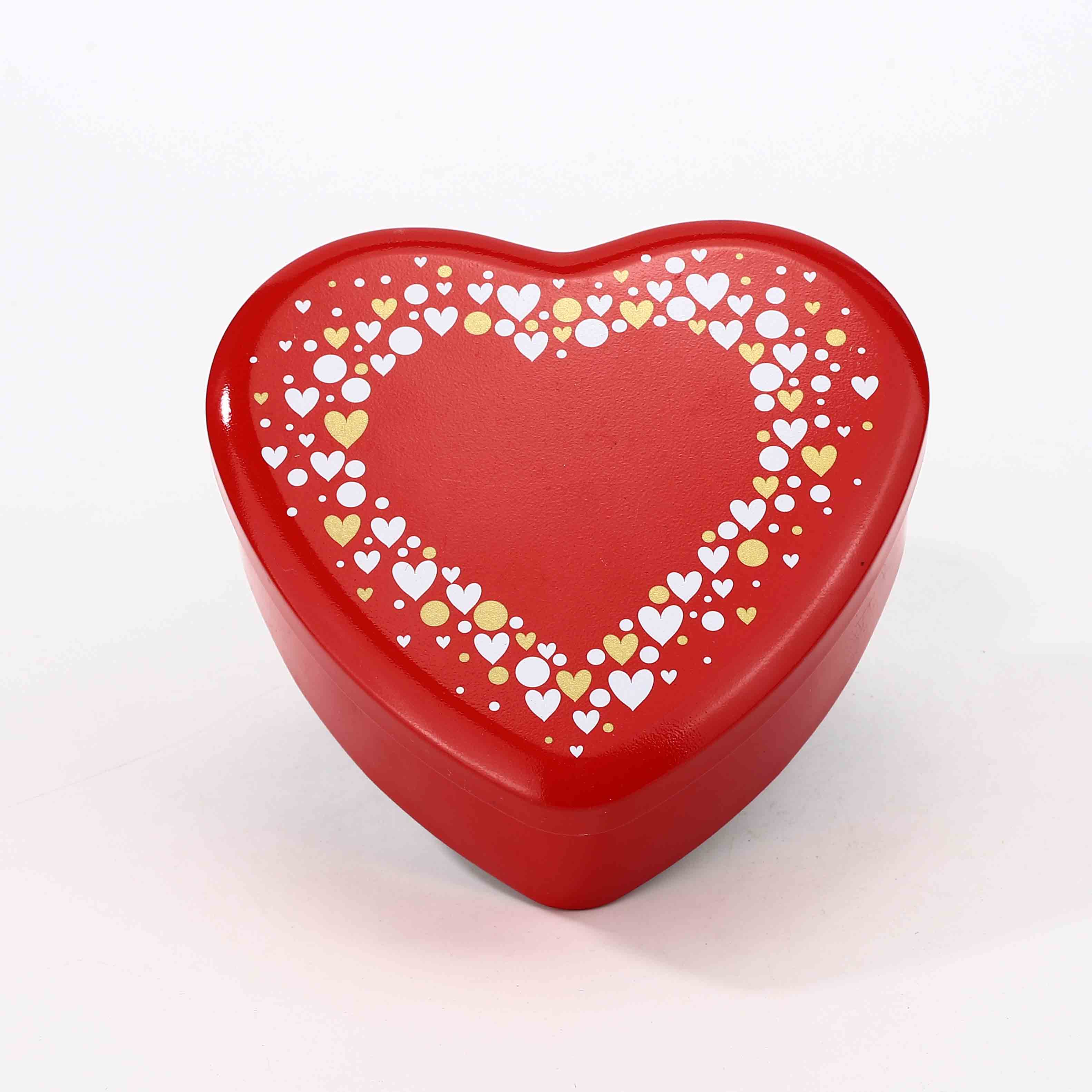 Asymmetrical Heart Shape Tin Box