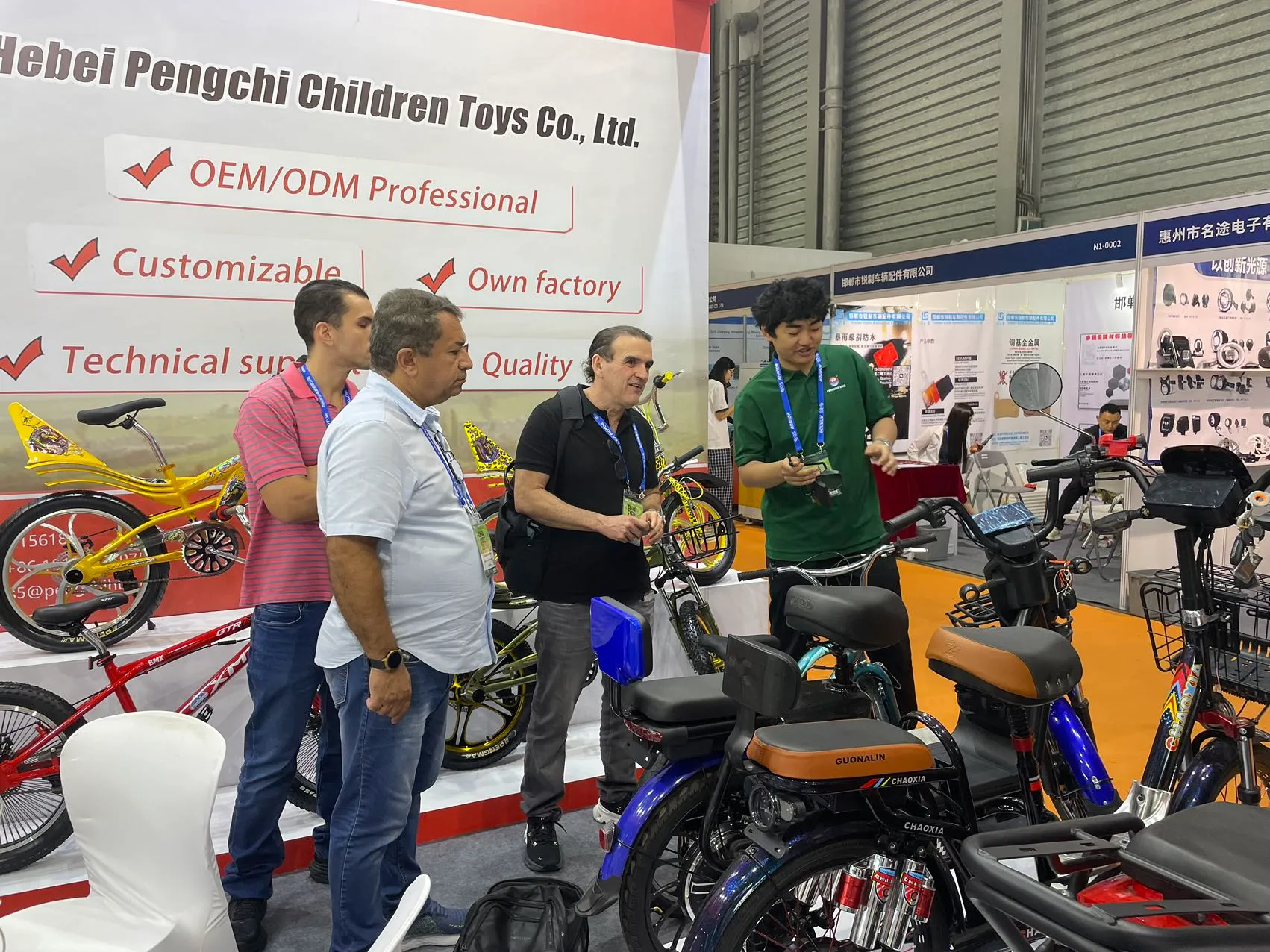 Hebei Pengchi Children's Toys Draws Industry Attention at China Cycle 2025