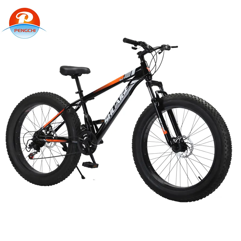 450Pengchi Wholesale Chinese Bikes 4.0 Tire 26 Inch Bicicleta Racing In Pakistan 21 Speed MTB Snow Bike Fat Tire Adult Bikes