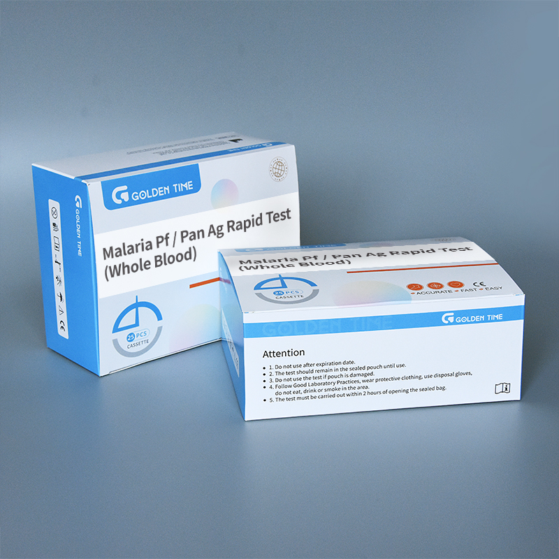 Ngwa ịba Pf Pan Rapid Diagnostic Kit Malaria Pf Pan Rapid Diagnostic Test Kit