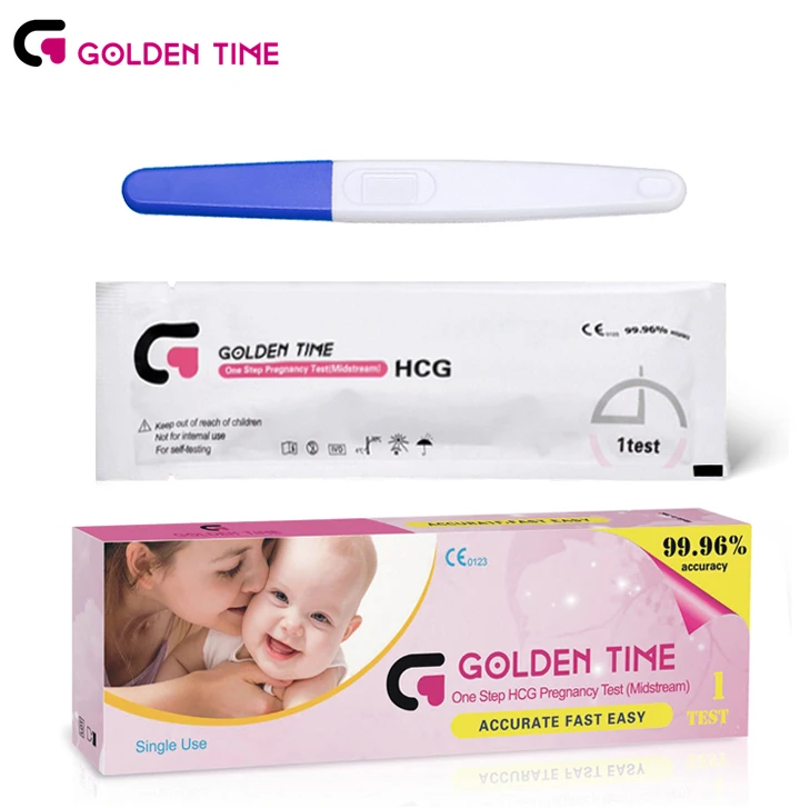 GOLDEN TIME 6mm HCG Pregnancy Test Midstream