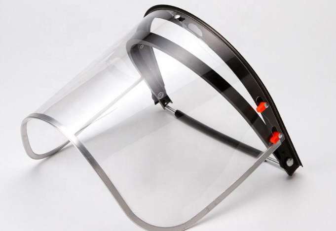 Face shield safety helmet anti-fog technology