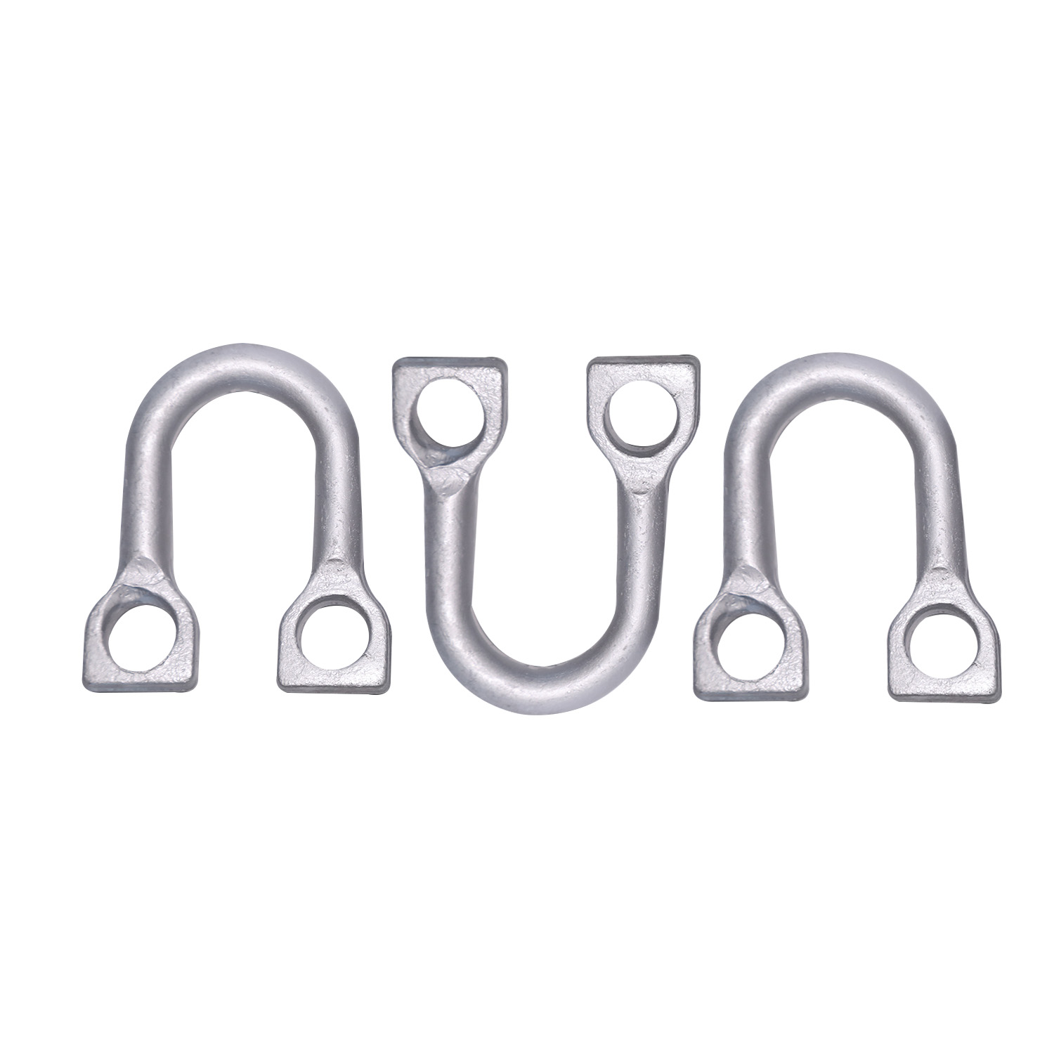 OEM Straight U Shackle Anchorage Galvanized Steel 16mm