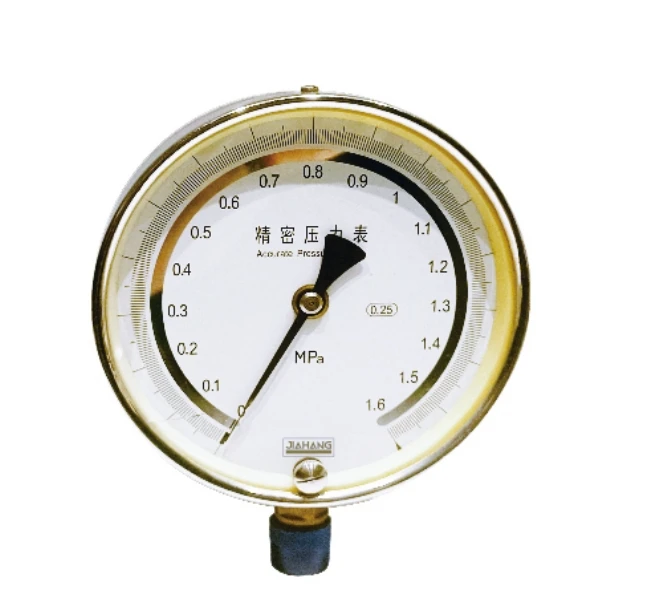 High Precision Pressure Gauges: Accuracy and Measurement