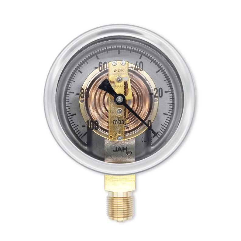 Capsule Pressure Gauge (CPG) -SS case, brass connection, WIKA type