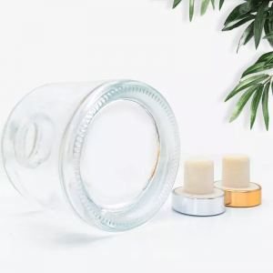 Wholesale Round Clear Perfume Aroma Reed Diffuser 