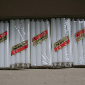 white household candle