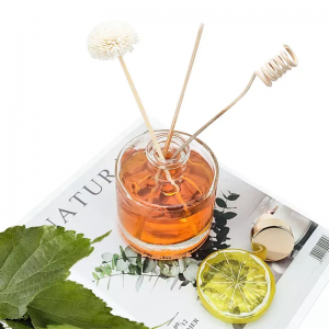 Wholesale Round Clear Perfume Aroma Reed Diffuser 