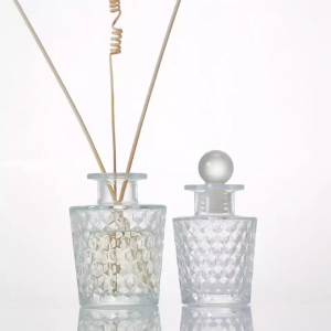 Vase shape room glass reed diffuser bottles wholes