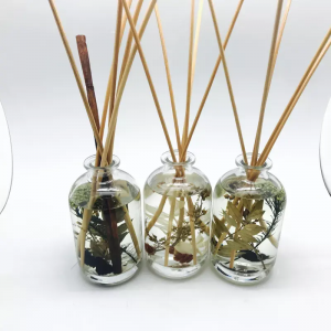 Customized Luxury Aroma glass bottle Reed Diffuser