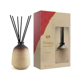 Unique Reed Diffuser Bottle Black Rattan Sticks Ce