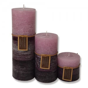 fall scented pillar candles