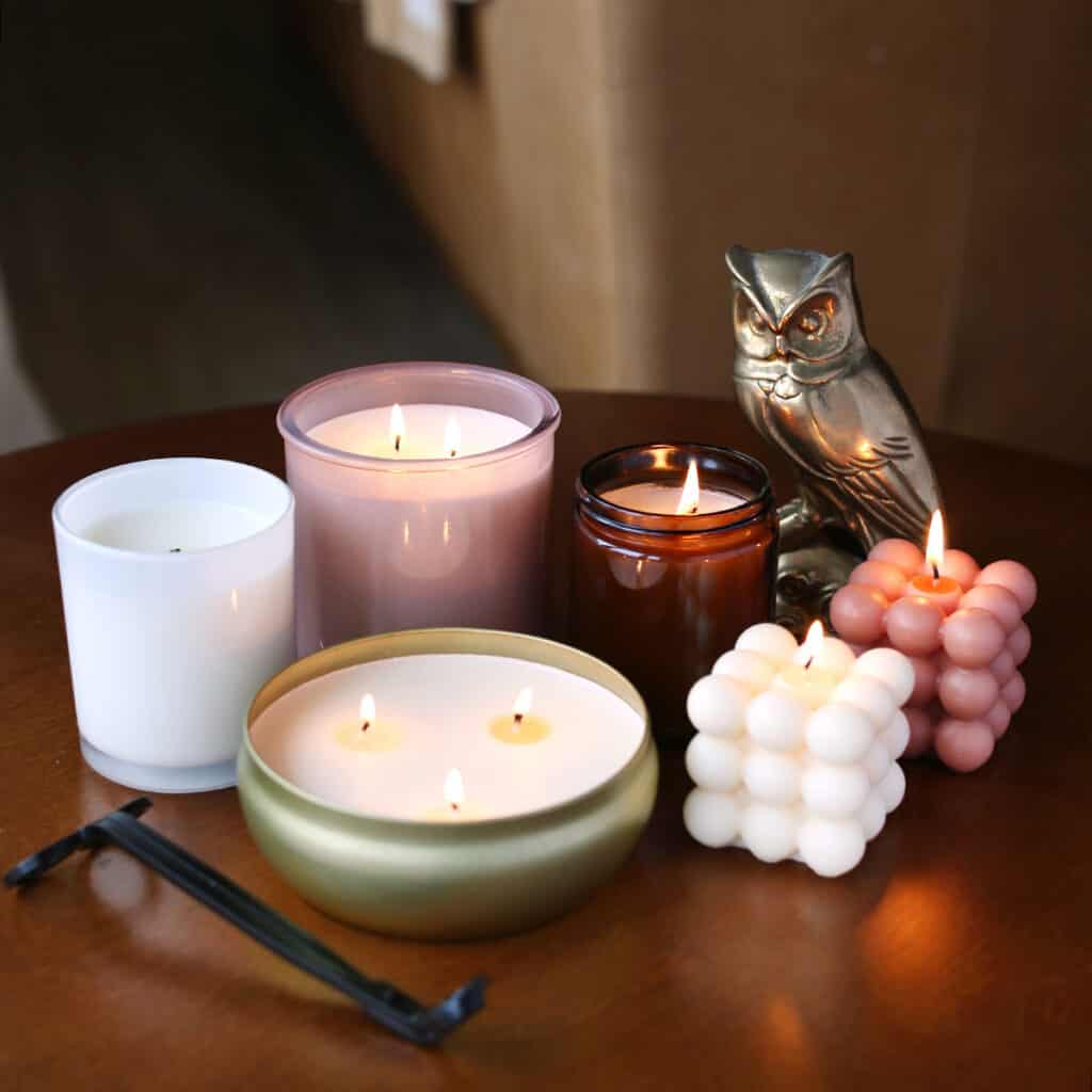 Cinnamon Aroma Pillar Candles for Cozy and Inviting Atmosphere