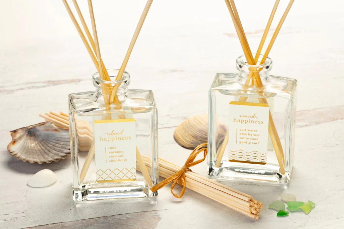 Elegant taper candles for a festive Christmas decoration in your home.
