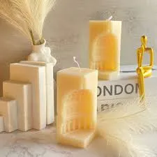 beeswax twisted taper candles