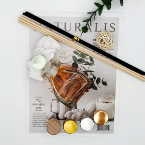 Popular Empty Reed Diffuser Bottles 40ml Square Bo