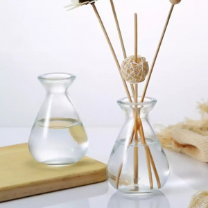Vase shape room glass reed diffuser bottles wholes
