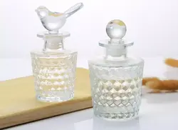 Vase shape room glass reed diffuser bottles wholes