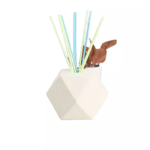 New arrived rhombus design modern diffuser empty ceramic reed diffuser bottle