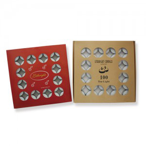 Cheap white tealight candle with Long Burning time