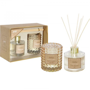 Factory direct Fresh linen Amber Sandalwood emboss