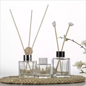 Clear Empty Six Edges Aromatherapy Reed Diffuser F