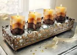 colored taper candles