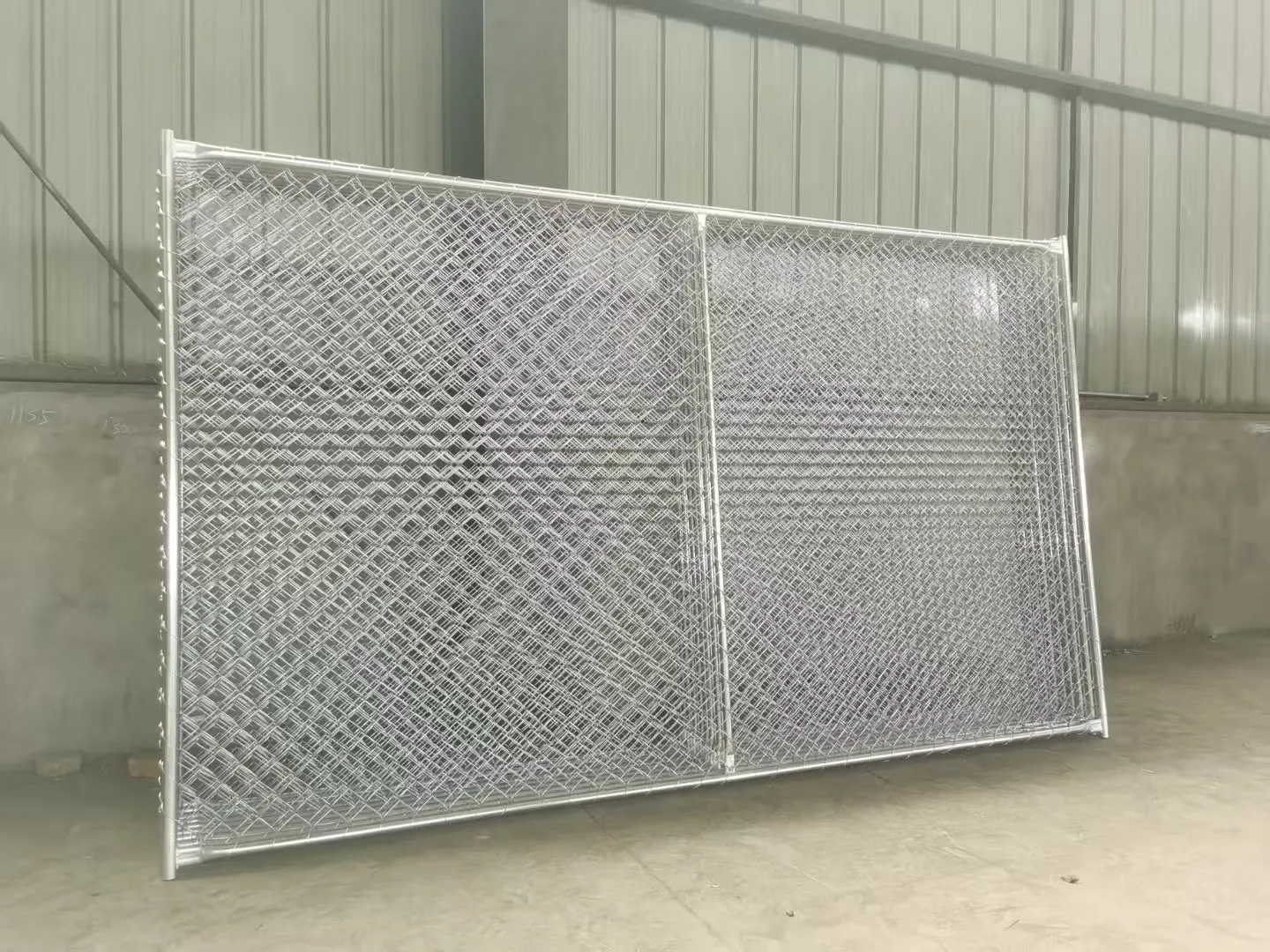 Woven Mesh Temporary Fence