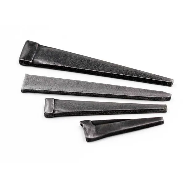 Cut Masonry Nails – Distinctive Head, Tapered Shank And Blunt Point