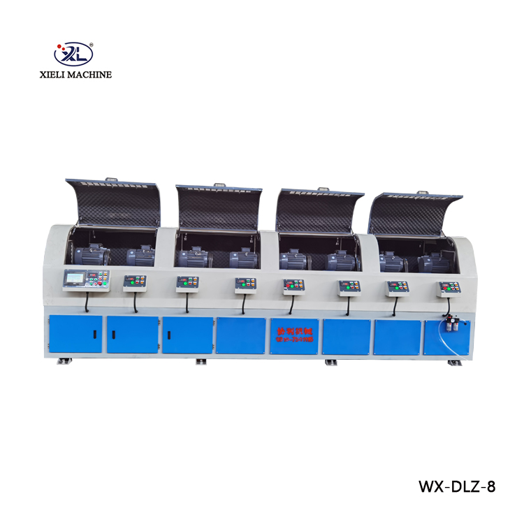 Auto Metal Round Steel Bar Pipe Polishing Machine