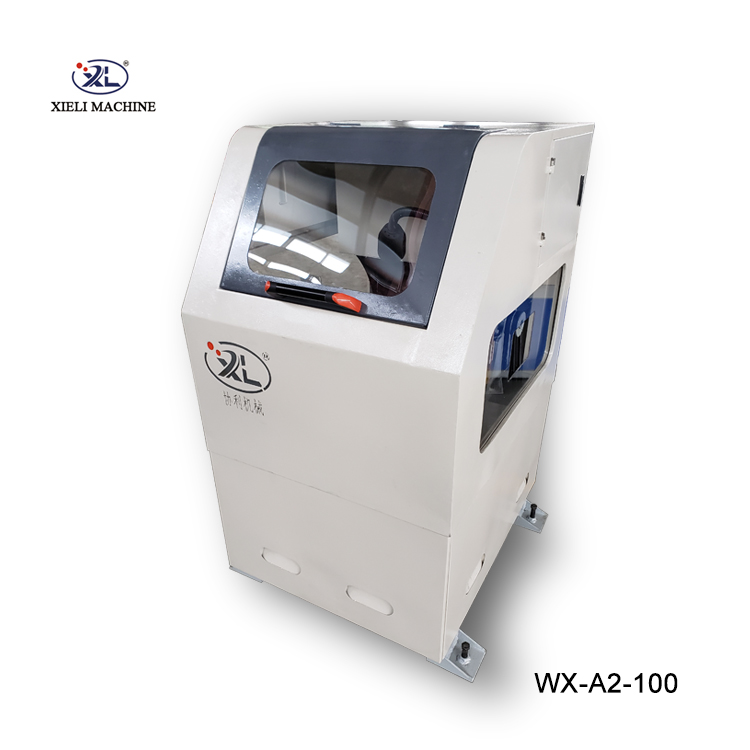 Round pipe polishing machine install EP dust cover