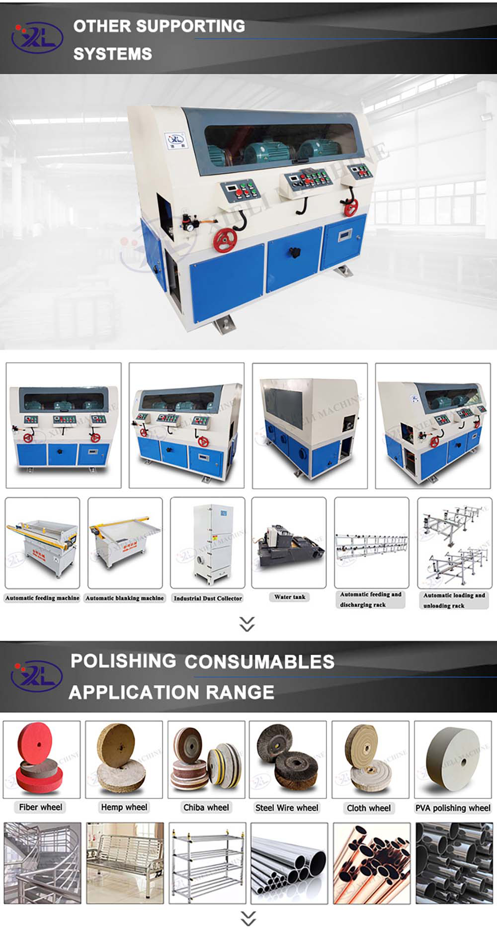 Leading Exporters of High-Quality Metal Polishing and Buffing Machines for Industrial Applications