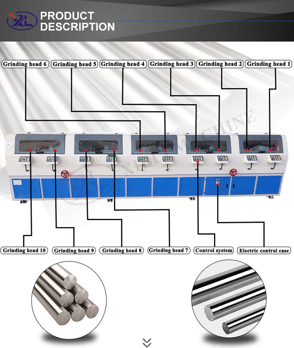 odm square tube polishing machine