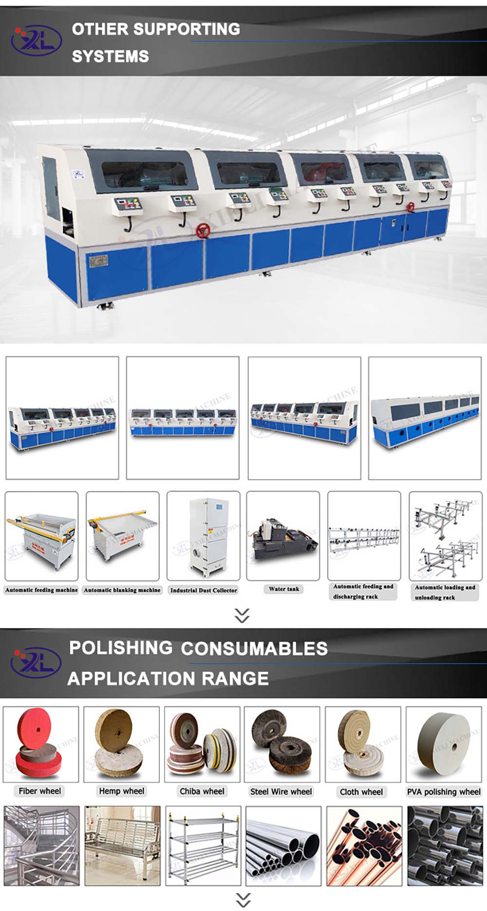 Tube Polishing Solutions Provider for High-Quality Buffing Machines and Equipment
