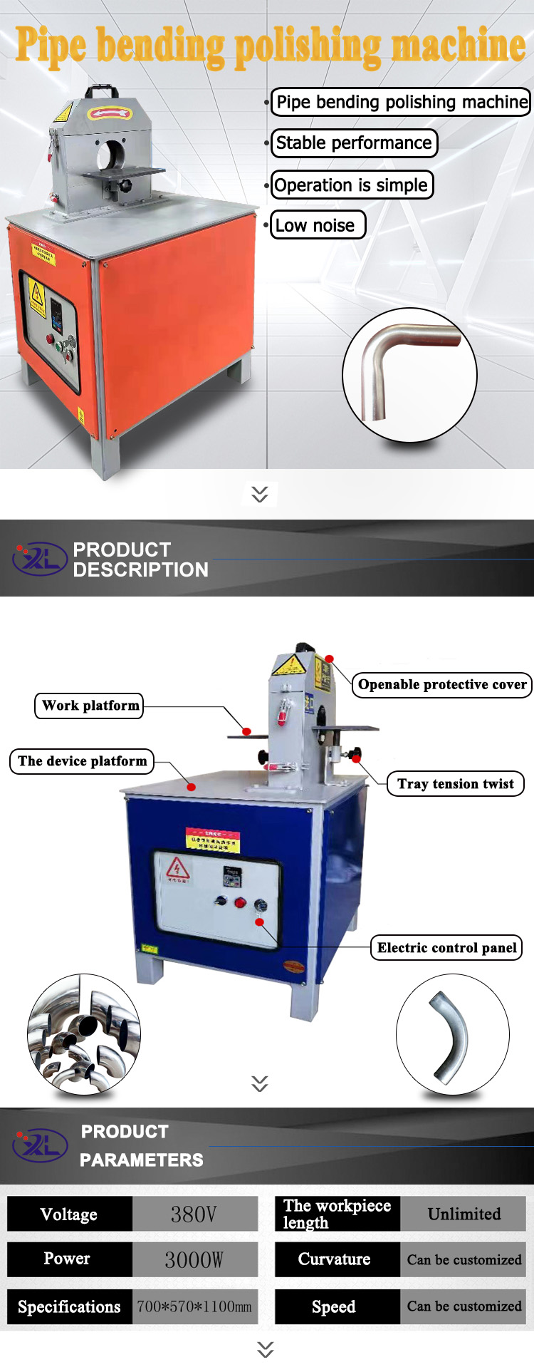 Stainless Steel Pipe Product Polishing Machines for Superior Finishing and Quality Stainless Steel Pipe Product Polishing Machines for Superior Finishing and Quality