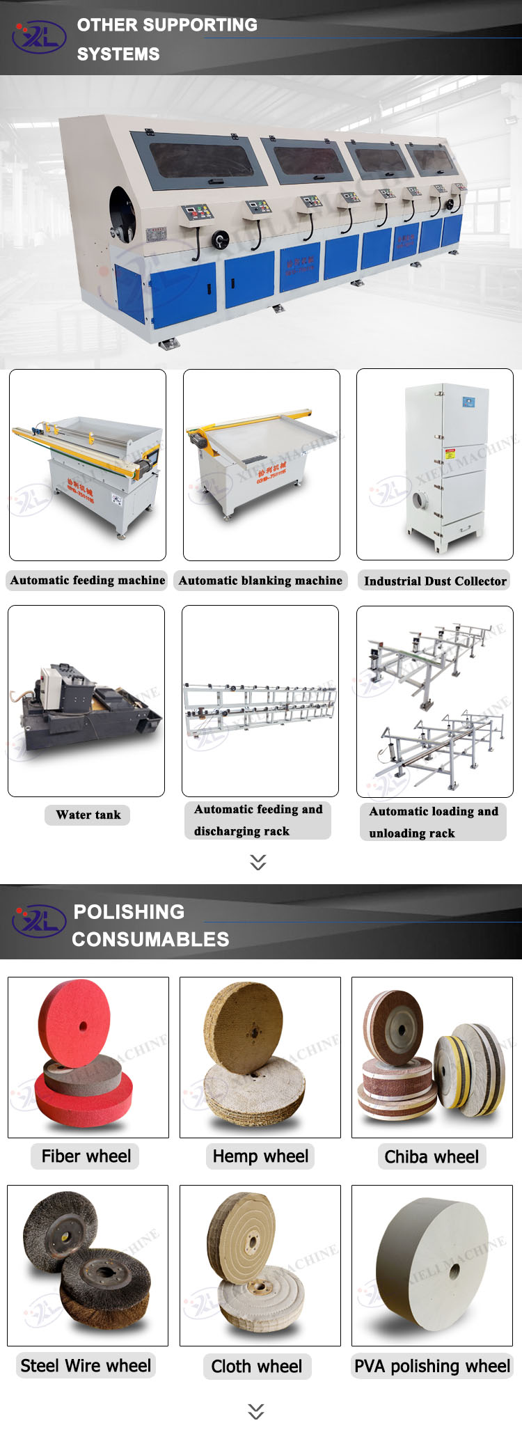 pipe buffing machine product