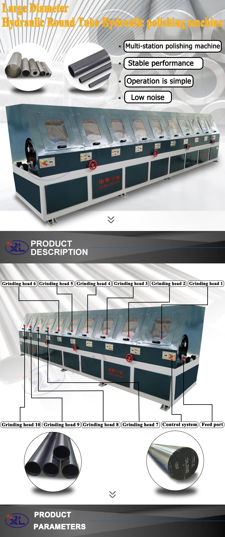 Kina automatisk centerless slipmaskin